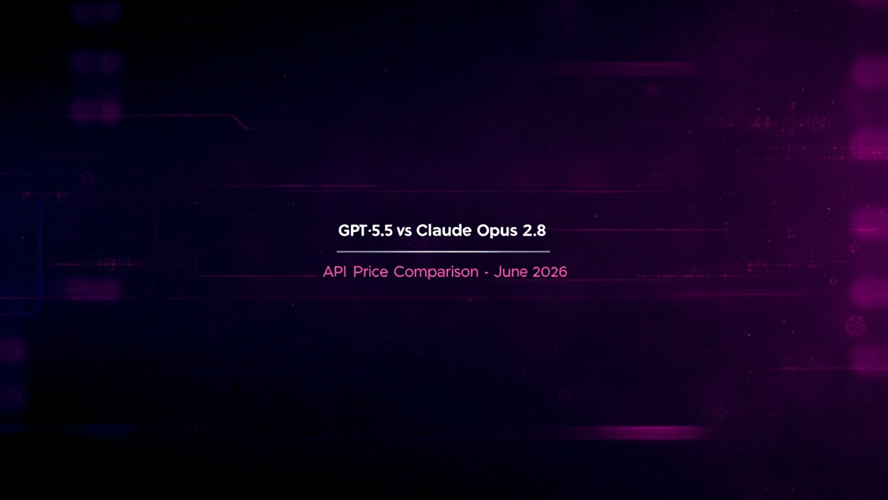 2026年6月大模型 API 价格表极简版：GPT-5.5/Claude Opus 4.8 一个表看全
